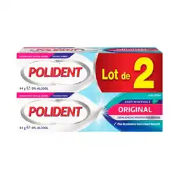 Carrefour POLIDENT Crème Fixative offre