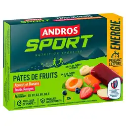 Carrefour ANDROS Pâtes de fruits sport offre