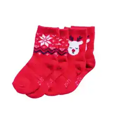 Carrefour TEX Mi-chaussettes d'intérieur bébé offre