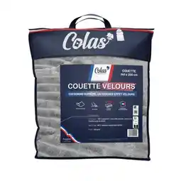 Carrefour COLAS NORMAND Couette en velours ''Rêve'' offre