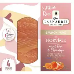 Carrefour JEAN LARNAUDIE Saumon fumé offre