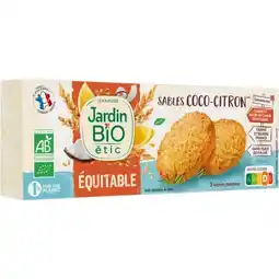 Carrefour JARDIN BIO Biscuits sablés offre