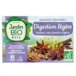 Carrefour JARDIN BIO SUR TOUTES LES INFUSIONS offre