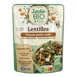 Carrefour JARDIN BIO ÉTIC Plat cuisiné Doypack offre