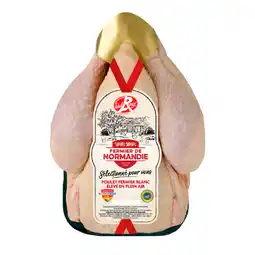 Carrefour REFS.SANS MARQUE Poulet fermier blanc Normand offre