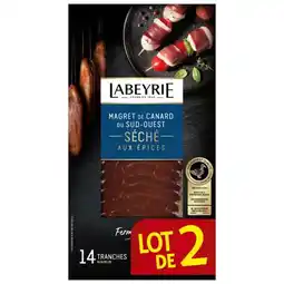 Carrefour LABEYRIE Magret de canard du Sud-Ouest Lot de 2 offre