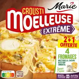 Carrefour MARIE Pizza Crousti moelleuse extrême surgelée offre