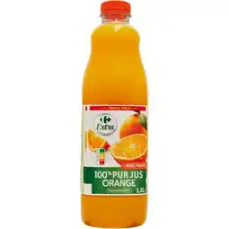 Carrefour CARREFOUR EXTRA Pur jus de fruits Family Pack offre