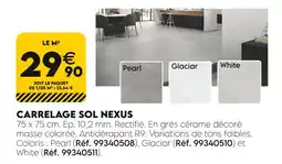 Tout faire matériaux NEXUS Carrelage Sol offre