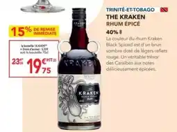 METRO The kraken - the kraken rhum epice offre