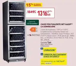METRO Db - cave polyvalente mt166dp offre