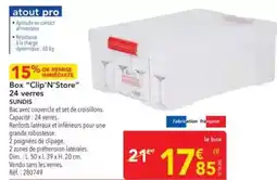 METRO Sundis - box clipin offre