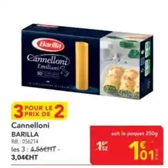 METRO Barilla - cannelloni offre