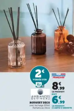 Super U Bouquet deco offre