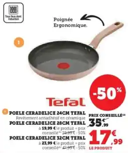 Super U Poele ceradelice tefal offre