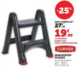 Super U Marchepied pliable offre