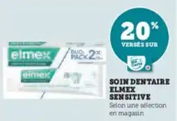Hyper U Soin dentaire elmex sensitive offre