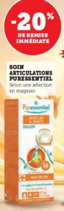 Soin articulations puressentiel