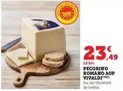 U Express Pecorino romano aop vivaldi offre
