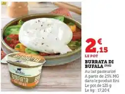 U Express Burrata di bufala offre