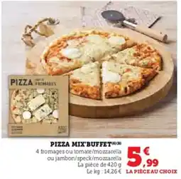 U Express Pizza mix'buffet offre