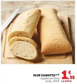U Express Pain ciabatta offre