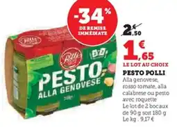 U Express Pesto polli offre