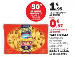 U Express Pate divella offre