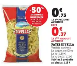 U Express Pates divella offre