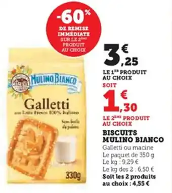U Express Biscuits mulino bianco offre