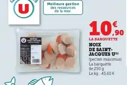 U Express Noix de saint jacques u offre