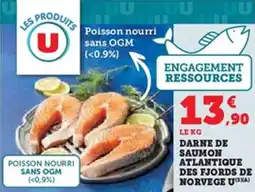 U Express Darne de saumon atlantique des fjords de norvege u offre
