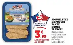 U Express Aiguillette de poulet panee douce france offre