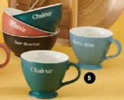Hyper U Mug a pied offre