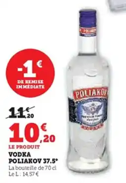 U Express Vodka poliakov 37.5° offre
