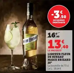 U Express Liqueur fleur de sureau marie brizard 20° offre