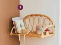 Hyper U Etagere rotin offre