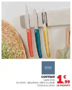Hyper U Couteau offre