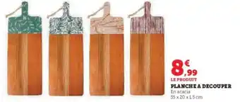 Hyper U Planche a decouper offre