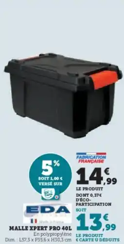 Hyper U Malle xpert pro offre