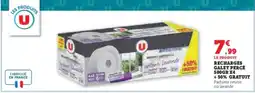 Hyper U Recharges galet percé 500gr x4 offre
