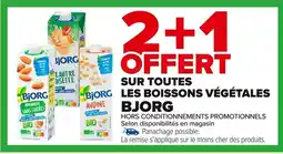 Carrefour Market BJORG Sur toutes les boissons végétales offre