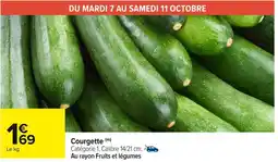 Carrefour Market Courgette offre