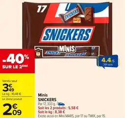 Carrefour Market SNICKERS Minis offre