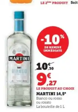 Super U Martini 14,5 offre
