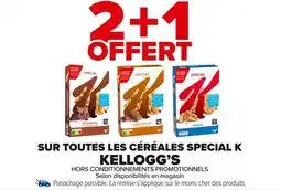 Carrefour Market KELLOGG'S Special K Sur toutes les céréales offre