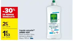 Carrefour Market ARBRE VERT Liquide vaisselle offre
