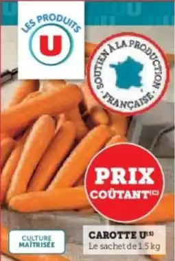 Super U Carotte u offre
