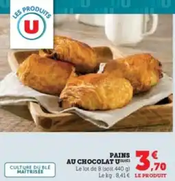Super U Pains au chocolat u offre