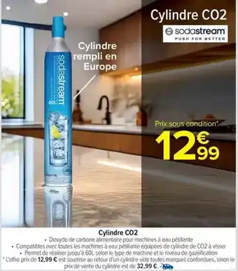 Carrefour Sodastream - cylindre co2 offre